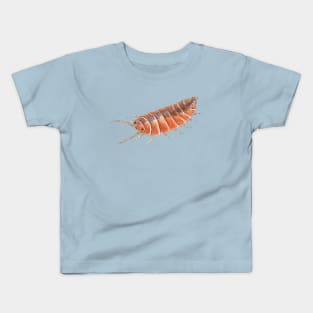 Porcellionides pruinosus "Orange" Isopod Kids T-Shirt